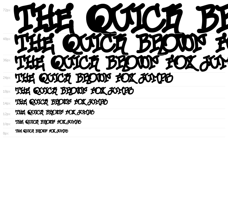 Urban Scrawl Chill Waterfall