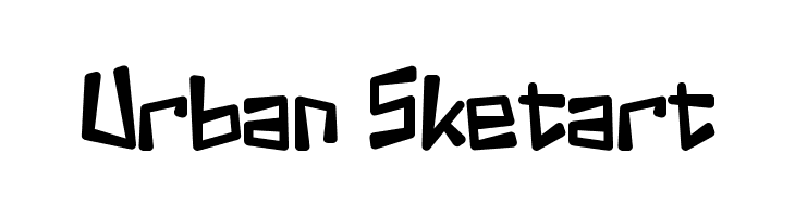 Urban Sketart  フリーフォントのダウンロード