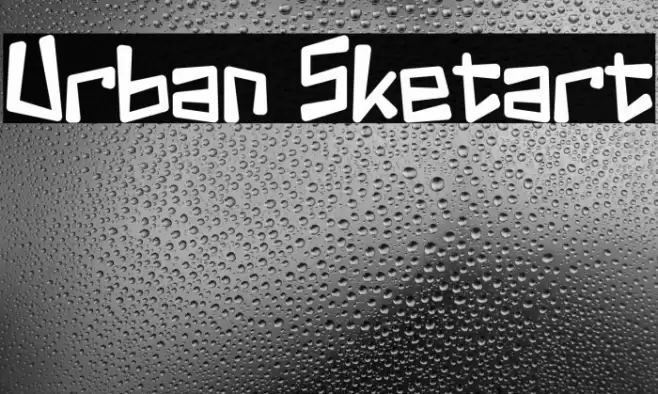 Urban Sketart Font examples