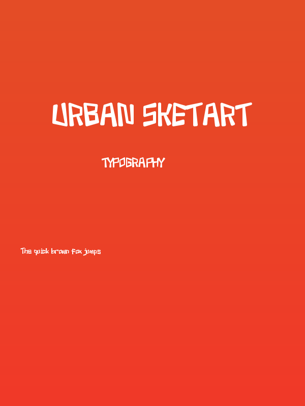 Urban Sketart Poster