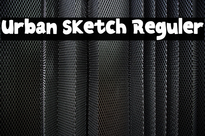 Urban Sketch Reguler Example 1