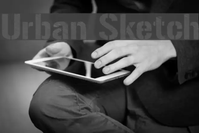 Urban Sketch Font examples