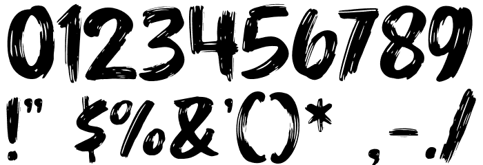 Urban Storm 字体 其它煤焦