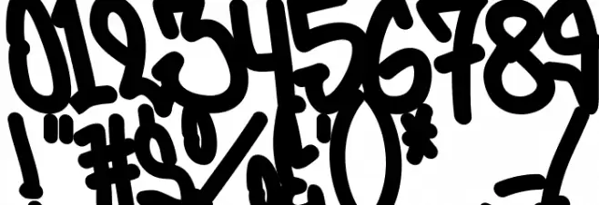 Urban Stroke Schriftart Anderer Schreiben