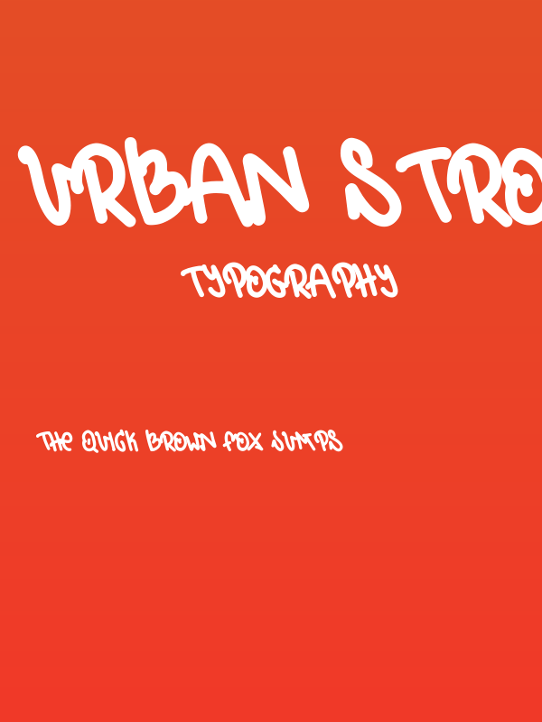 Urban Stroke Poster