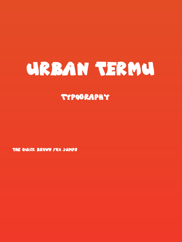 Urban Termu Poster