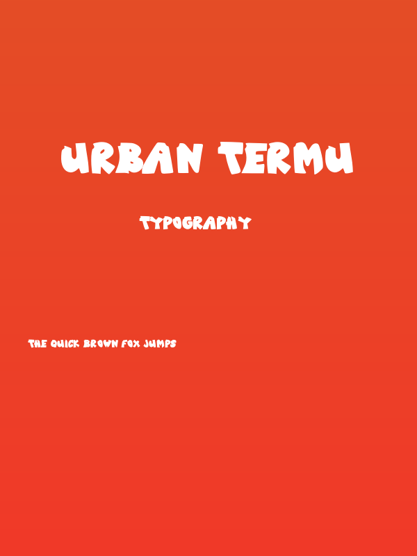 Urban Termu Poster