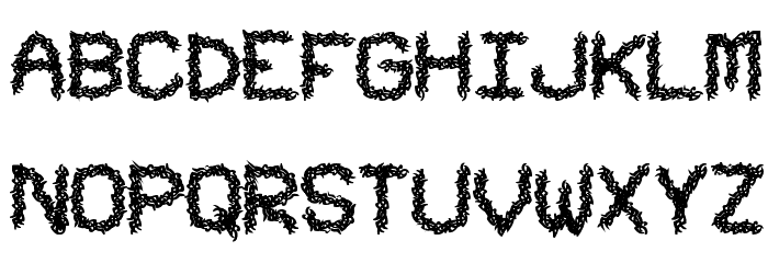 Urban Tribal STF Font LOWERCASE