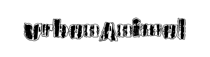 UrbanAnimal Font