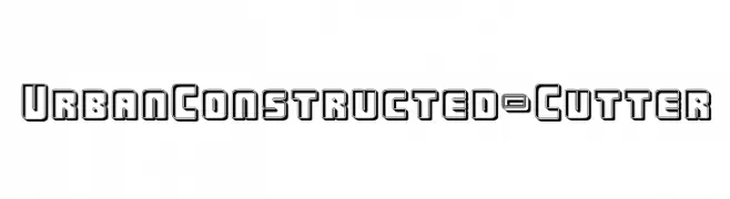 UrbanConstructed-Cutter  لخطوط تنزيل