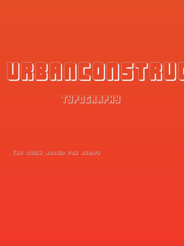 UrbanConstructed-Shadow Poster