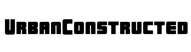 UrbanConstructed  免费字体下载