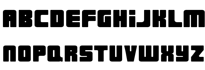 UrbanConstructed Font LOWERCASE