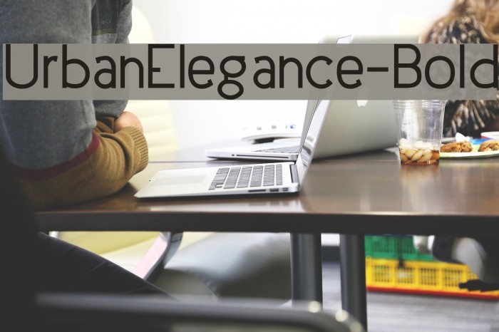 UrbanElegance-Bold Font examples