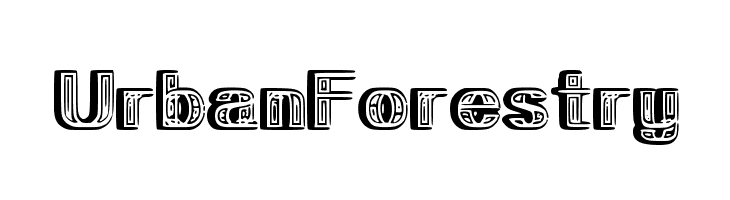 UrbanForestry  Free Fonts Download
