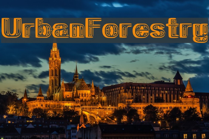 UrbanForestry Example 1