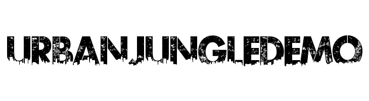 UrbanJungleDEMO  Fuentes Gratis Descargar