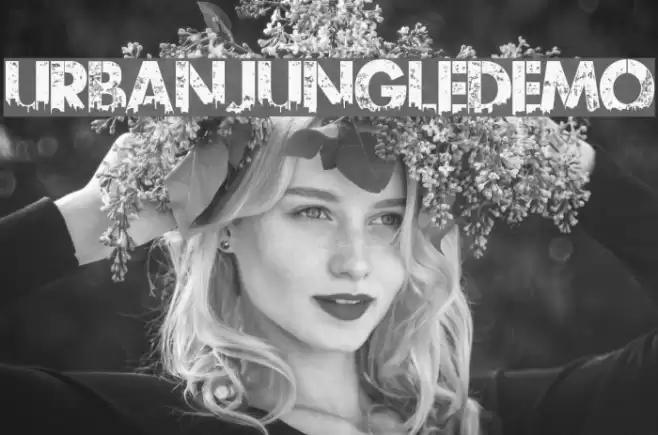 UrbanJungleDEMO Font examples