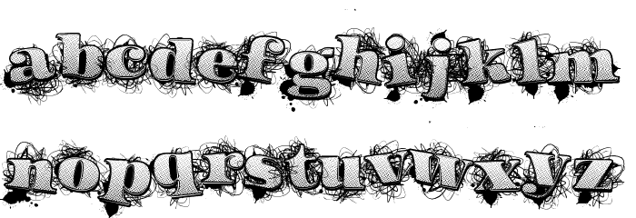 UrbanLabels Font LOWERCASE