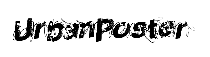 UrbanPoster  Frei Schriftart Herunterladen