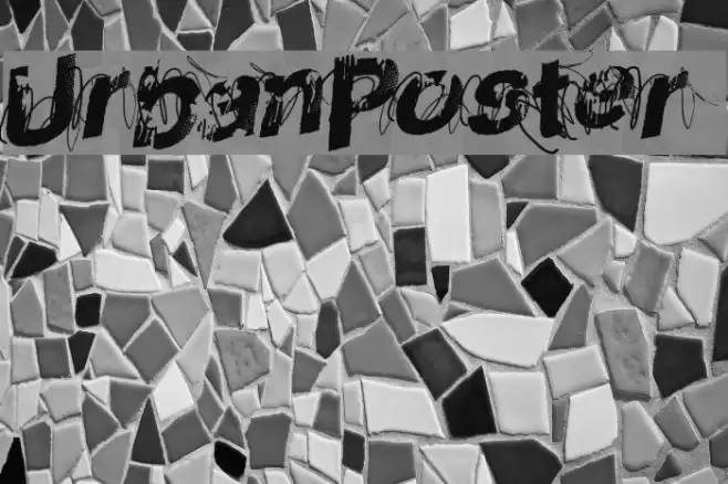 UrbanPoster Font examples