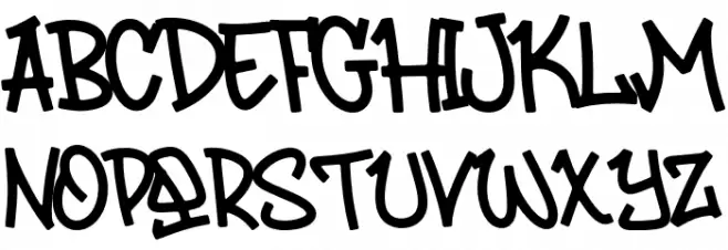 UrbanSign Schriftart Groß