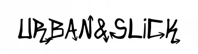 Urban&Slick  Frei Schriftart Herunterladen