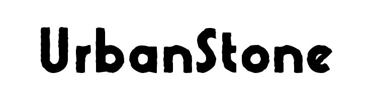 UrbanStone Font