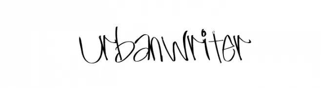 UrbanWriter  font caratteri gratis
