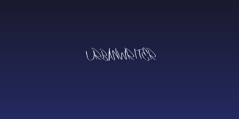 UrbanWriter Social Header