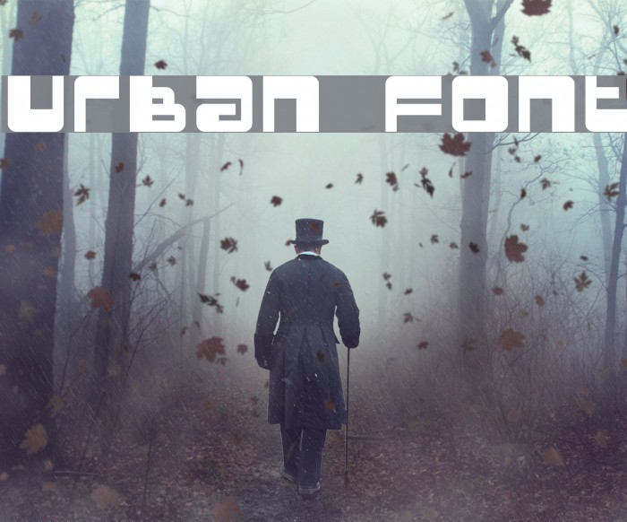 Urban Шрифта examples