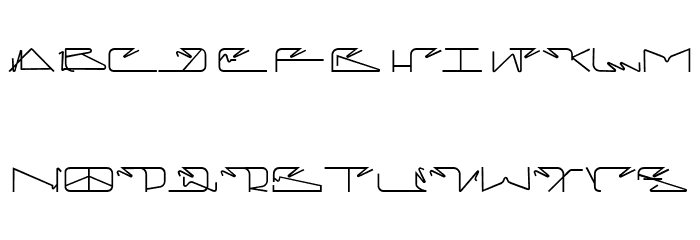 Urbana Font LOWERCASE
