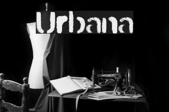 Urbana Font examples