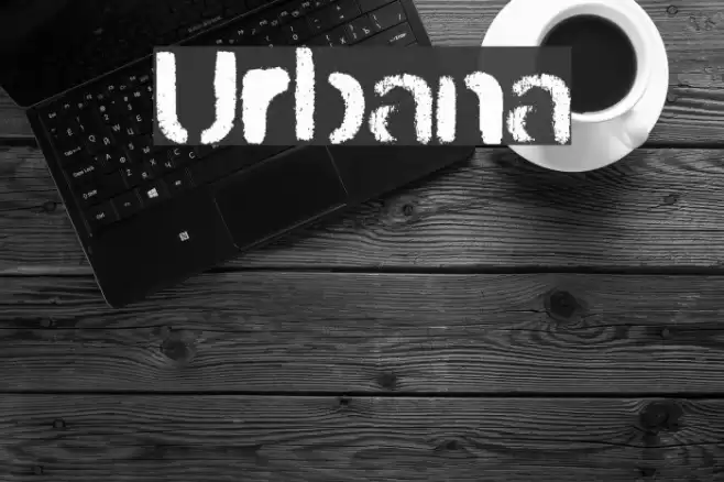 Urbana Font examples
