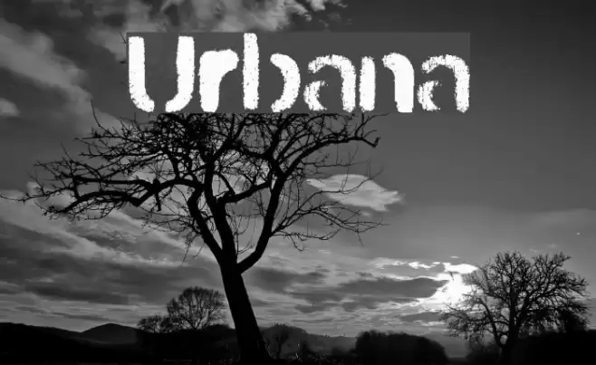Urbana Font examples