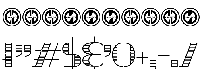 Urbane Cuisine Font OTHER CHARS