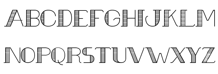 Urbane Cuisine Font LOWERCASE