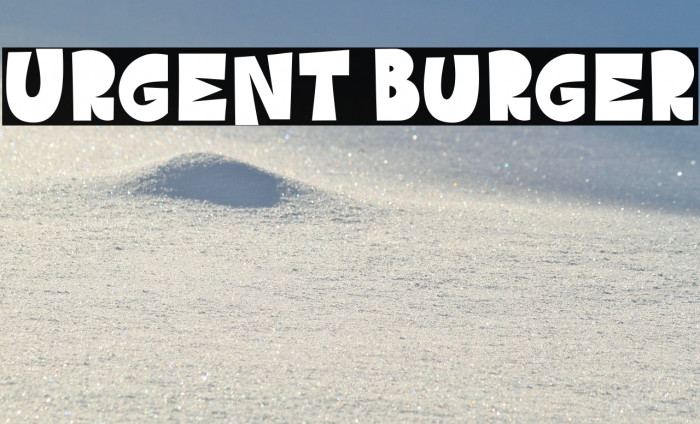 Urgent Burger Example 1