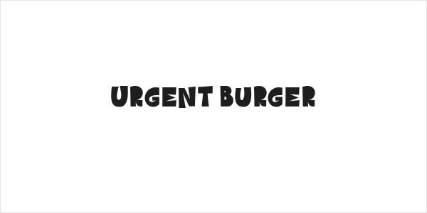 Urgent Burger Logo