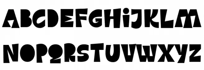 Urgent Burger Font LOWERCASE