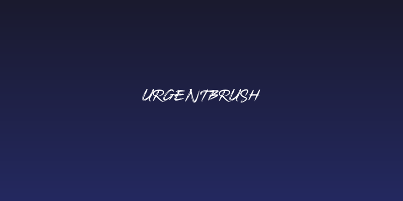 UrgentBrush Social Header