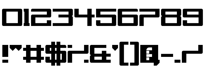 Urgently Regular Font OTHER CHARS