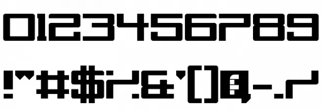 Urgently Regular Font OTHER CHARS