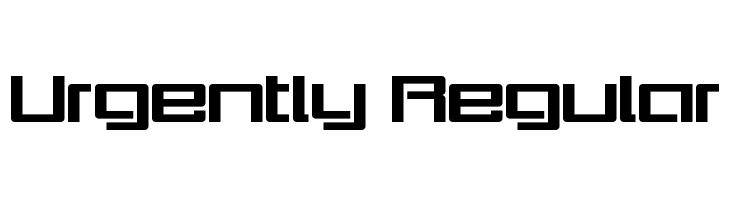 Urgently Regular  Free Fonts Download