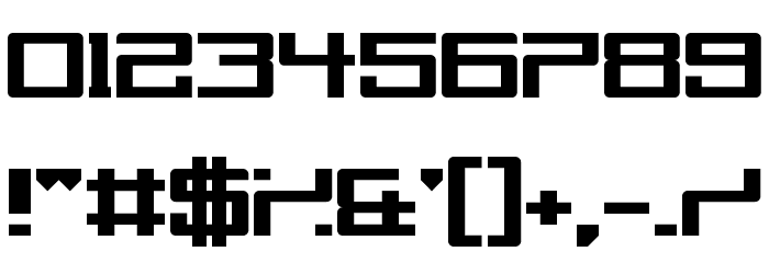 Urgently Regular Font OTHER CHARS