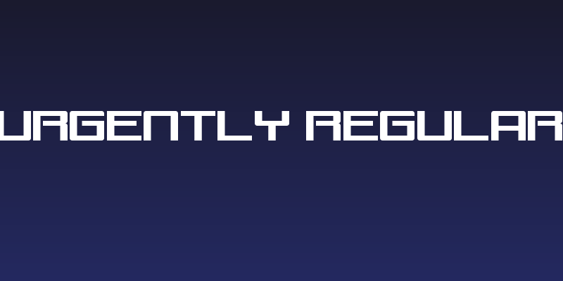 Urgently Regular Social Header