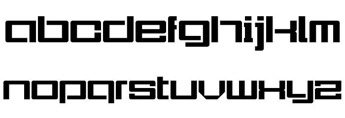 Urgently Regular Font LOWERCASE