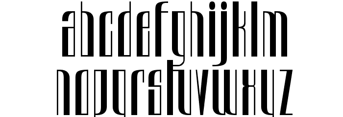 Urkelian-Regular Font LOWERCASE