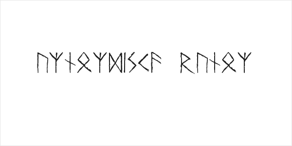 Urnordiska Runor Logo