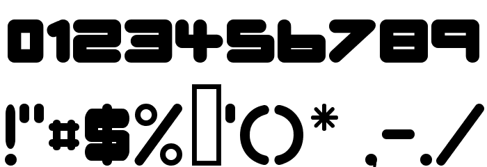 UrsaBrushSans Font OTHER CHARS
